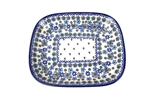 159 Bunzlau Rechthoekige schaal 1985X Rechthoekige schalen zonder oor